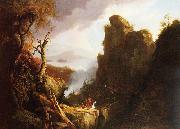 Thomas Cole Indian Sacrifice painting